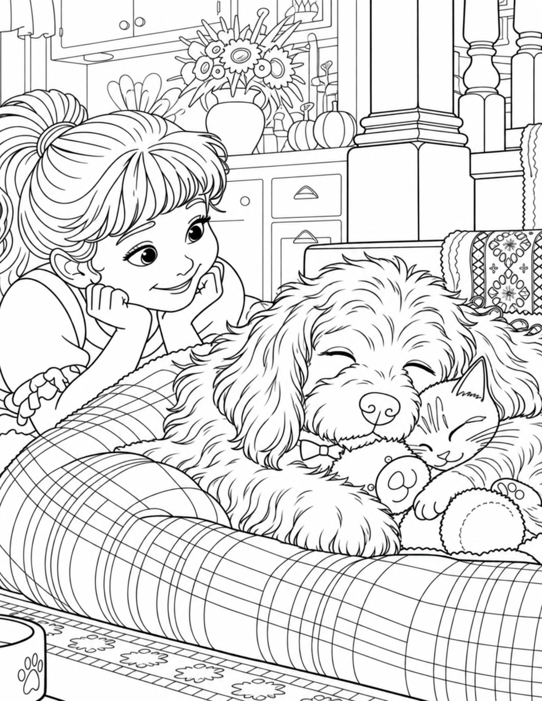 Patty & Friends: Thanksgiving Coloring Book - PDF - Image 3