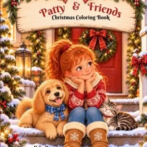 Patty & Friends Christmas Coloring Book - Paperback